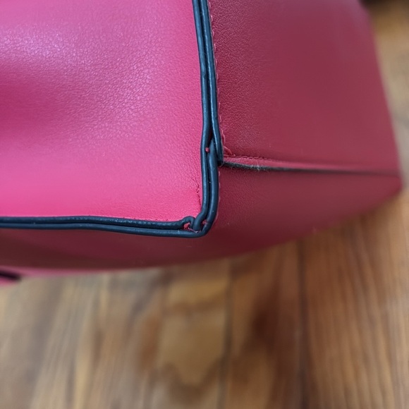 Nanette Lepore Niccola Dome Satchel Convertible Satchel Pink - Picture 10 of 14